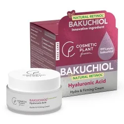 Crema hidratanta pentru fermitate Hydra & Firming Bakuchiol, 50 ml, Cosmetic Plant