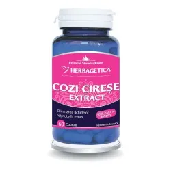 Cozi de Cirese Extract, 60 capsule, Herbagetica