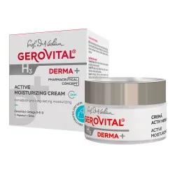 Crema activ hidratanta H3 Derma+, 50 ml, Gerovital