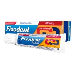 Crema adeziva pentru proteza dentara Best Hold, 40 g, Fixodent Plus