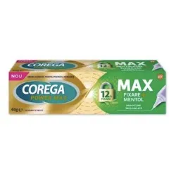 Crema adeziva pentru proteza dentara Max Fixare + Mentol Corega, 40 g, Gsk