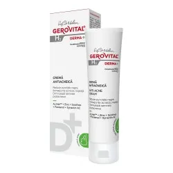 Crema antiacneica H3 Derma+, 50 ml, Gerovital