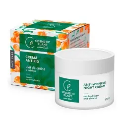 Crema antirid de noapte cu catina Essential, 50 ml, Cosmetic Plant