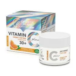 Crema antirid hidratanta 30+ Vitamin C Plus, 50 ml, Cosmetic Plant