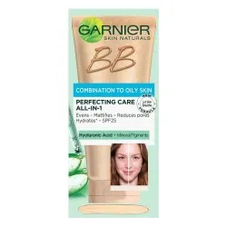 Crema BB cu SPF 25 pentru ten gras Skin Active, Light, 50 ml, Garnier