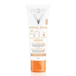 Crema colorata anti-pete pigmentare cu SPF 50+ Capital Soleil, 50 ml, Vichy