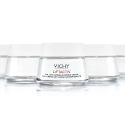Cremă de zi antirid și fermitate pentru ten uscat cu acid hialuronic pur LIFTACTIV H.A, 50ml, VICHY