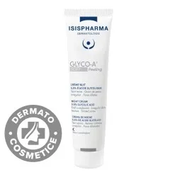Crema de noapte cu acid glicolic 5.5% Glyco-A Soft Peeling, 30 ml, Isis