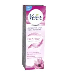 Crema depilatoare piele normala lotus si iasomie, 100 ml, Veet