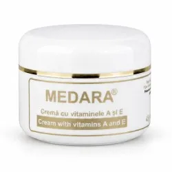 Crema hidratanta cu Vitaminele A si E Medara, 40 g, Mebra