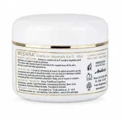 Crema hidratanta cu Vitaminele A si E Medara, 40 g, Mebra