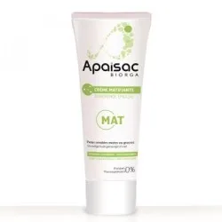 Crema matifianta pentru piele sensibila mixta sau grasa Apaisac, 40 ml, Biorga