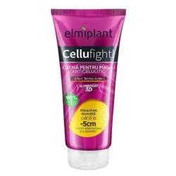 Crema pentru masaj anticelulitic Cellufight, 200 ml, Elmiplant