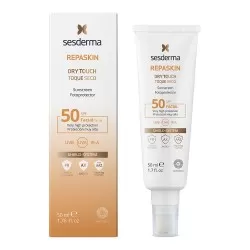 Crema pentru protectie solara cu SPF 50 Repaskin Dry Touch, 50 ml, Sesderma