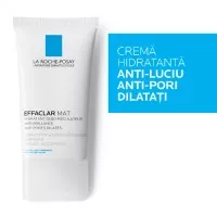 Crema sebo-reglatoare hidratanta si matifianta Effaclar Mat, 40ml, La Roche-Posay