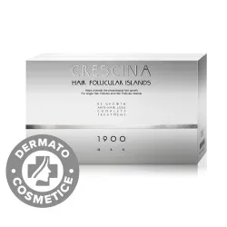 Crescina Follicular Islands 1900 Man -fiole x 10 +10