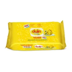Servetele Umede Soft & Clean, 120 buc, Dalin