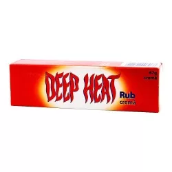 Deep Heat Rub crema, 67 g, Mentholatum