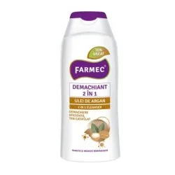 Demachiant 2 in 1 ulei de argan, 200 ml, Farmec
