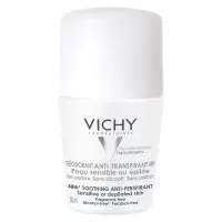 Vichy Deo Roll On Antiperspirant Cu Eficacitate 48h Fara Parfum Piele Sensibila 50 Ml