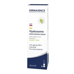Cremă hidratantă pentru față, gât și decolteu Hyalusome, 50ml, Dermasence
