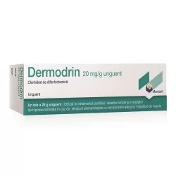 Dermodrin unguent, 20 mg/g, 20 g, Montavit