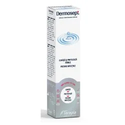 Spray hydrogel pentru ingrijirea ranilor Dermosept, 150 ml, Terapia