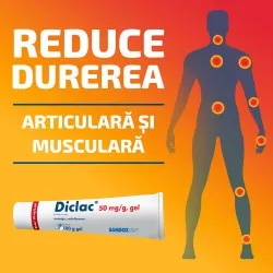 Diclac gel, 50 mg/g, 100 g, Sandoz