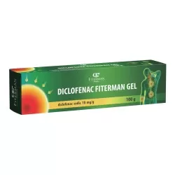 Diclofenac gel, 10 mg/g, 100 g, Fiterman