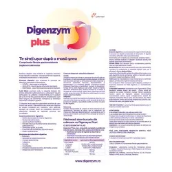 Digenzym Plus, 20 comprimate filmate, Labormed