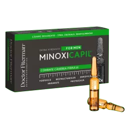 Minoxicapil Men, 12 fiole x 10 ml, Fiterman