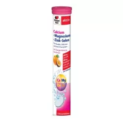 Calciu Magneziu Zinc Seleniu, 15 comprimate efervescente, Doppelherz