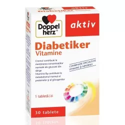 Vitamine si minerale, Diabetiker, 30 comprimate, Doppelherz