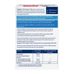 Omega 3 Ulei Somon 1400mg, 30 + 10 capsule (Pachet Promo), Doppel Herz Aktiv
