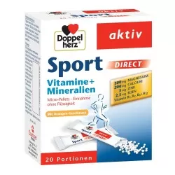 Vitamine Minerale Sport Direct, 20 plicuri, Doppelherz