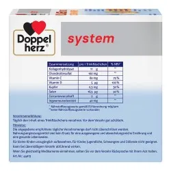 System Kollagen 11.000 Curcuma si Ghimbir, 30 flacoane, Doppel Herz Aktiv