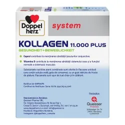 System Kollagen 11.000 Plus 25ml, 36 flacoane unidoza, Doppel Herz Aktiv