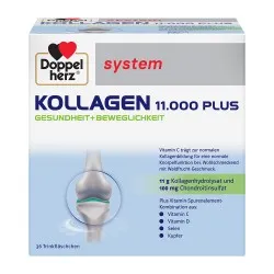 System Kollagen 11.000 Plus 25ml, 36 flacoane unidoza, Doppel Herz Aktiv