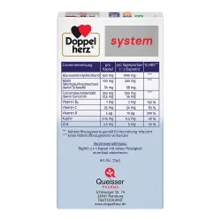 System Glucosamin 1000 + Curcuma Vegan, 60 capsule, Doppel Herz