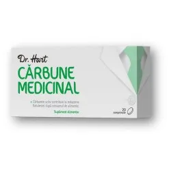 Dr.Hart Carbune medicinal, 20 comprimate