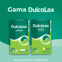 Dulcolax 10mg, 6 supozitoare, Sanofi
