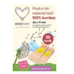 Easy Care Plasturi Material Textil 68mm x 19mm x 20