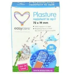 EasyCare Plasturi Rezistenti la Apa 72mm x 19mm x 20