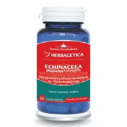 Echinaceea Indiana, 60 capsule, Herbagetica