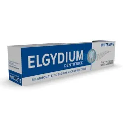 Pachet Elgydium Pasta de Dinti Albire, 75ml + Periuta + Eludril White Apa, 15ml