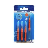 Elgydium Periuta interdentara spatii inguste MonoCompact Portocaliu 3.5-2.7 mm
