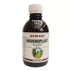 Sirop Bronchoplant pentru Diabetici, 200 ml, Elidor