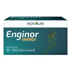 Enginor Energy Arginina 1000mg/10ml, 20 monodoze, Novolife