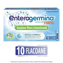 Enterogermina Forte 5ml suspensie orala, 10 flacoane, Opella