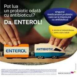 Enterol 250mg, 20 capsule, Biocodex